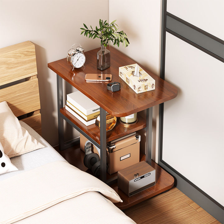 yonuo-โต๊ะข้างเตียง-ตู้ข้างเตียง-ชั้นวางของข้างเตียง-โต๊ะอเนกประสงค์-เฟอร์นิเจอร์ห้องนอน