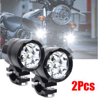 Motorcycle 6 LED Waterproof Auxiliary Headlight Moto LED Spotlights Lamp Auxiliary Headlight Motorcycle Equipments Accessories