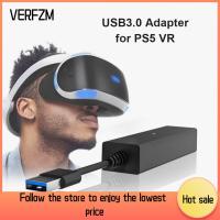 USB3.0ร้านค้า VERFZM สำหรับ PS5สายเคเบิลอะแดปเตอร์ VR สำหรับคอนโซล PS5สำหรับ PlayStation 5อุปกรณ์เสริมขั้วต่อกล้องไฟแสดงสถานะระดับมืออาชีพสายแปลงสำนักงานบ้าน