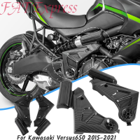 Versys650ด้านหน้าด้านข้างตัดกรอบร่างกายปกแผง F Airing สำหรับคาวาซากิ Versys 650 2015-2021 2020 2019รถจักรยานยนต์เครื่องยนต์แผง