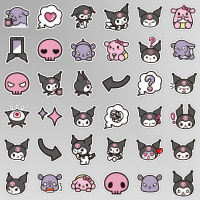 100 Zhang Clow M kuromi Cute Cartoon Luggage Sticker Laptop Waterproof Stickers