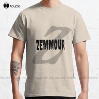 Presidentielle France 2022 Zemmour เสื้อยืดพิมพ์ลายแฟชั่นผู้ชายผ้าฝ้าย100% ฤดูร้อนใหม่เสื้อคอกลมขายส่งตลกเสื้อยืดแบรนด์เสื้อยืดผู้ชายสไตล์ป๊อป Unisex Xs-3xl