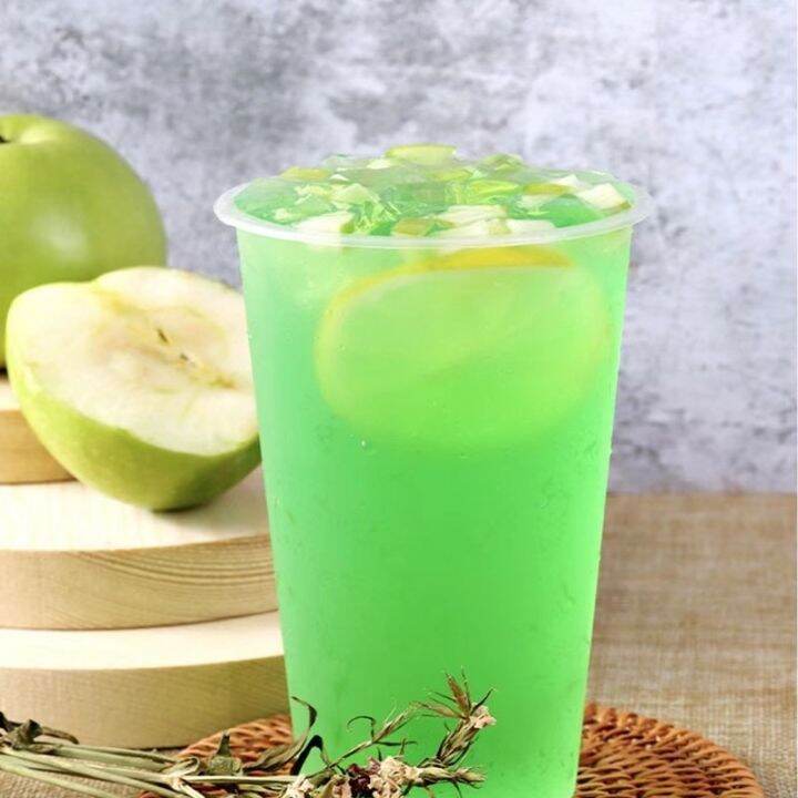 Boduo Green Apple Concentrated Syrup for Juice Frappe Milk Tea Fruit