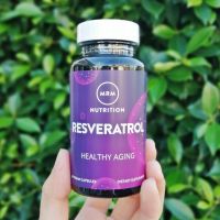 Resveratrol เรสเวอราทรอล 60 Vegan Capsules (MRM) สารสกัดจากไวน์แดง