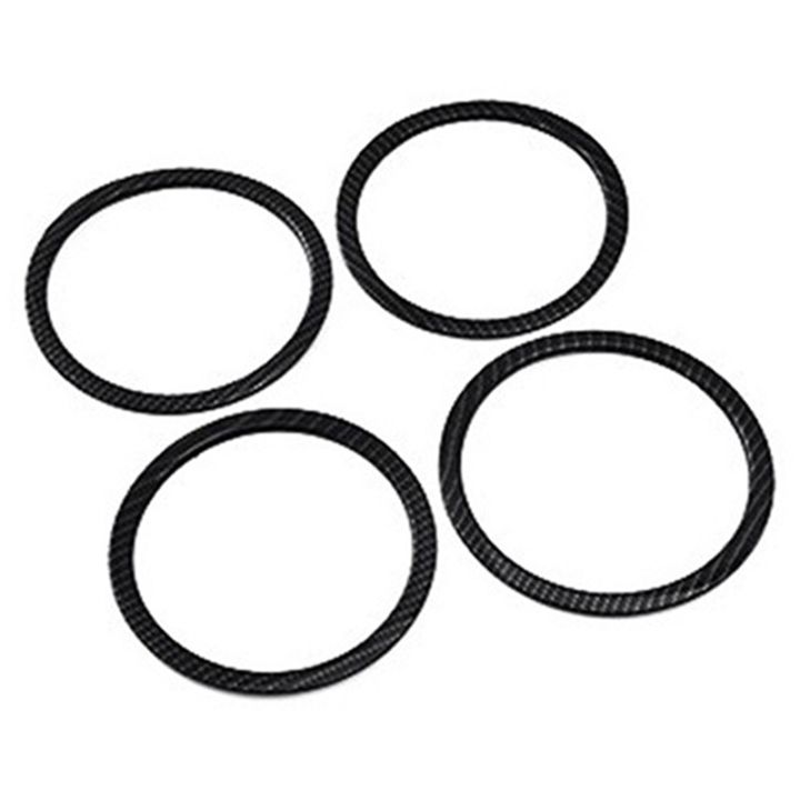 4pcs-for-nissan-x-trail-14-19-car-carbon-fiber-decorative-circle-ring-cover-trims-decoration-accessories