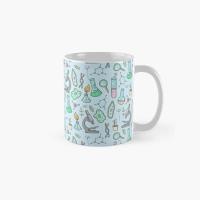 Biology And Chemistry Classic Mug Image Simple Tea Picture Design Drinkware Gifts Cup Handle Round Printed Photo Coffee