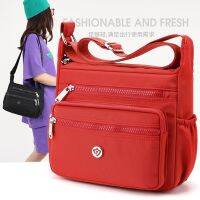 [COD] Oxford cloth Messenger womens bag 2022 new all-match one-shoulder mothers middle-aged large-capacity