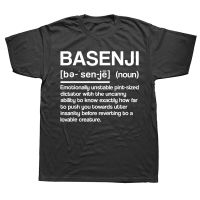 Novelty Basenji Dog Definition T Shirts Graphic Cotton Streetwear Short Sleeve Birthday Gifts Summer Style T shirt Mens Clothing XS-6XL