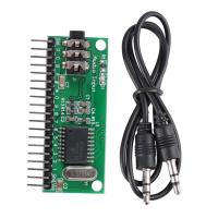 Hot Sale Professional 16 Channels MT8870 DTMF Audio Decoder Phone Voice Decoding Controller for Smart Home Durable Tool