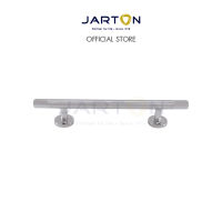 JARTON มือจับสเตนเลสตรง หัวท้ายเงา สเตนเลส304 200 มม. รุ่น 112011