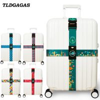 【YD】 TLDGAGAS Thick Luggage tied Suitcase Trolley case Adjustable Straps