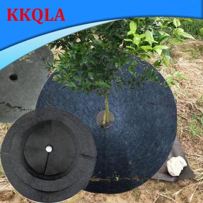 QKKQLA 2pcs Garden Tree Plant Cover Protection  Mats Cloth Ecological Control Mulch Barrier Flower Pot Gardening Tools