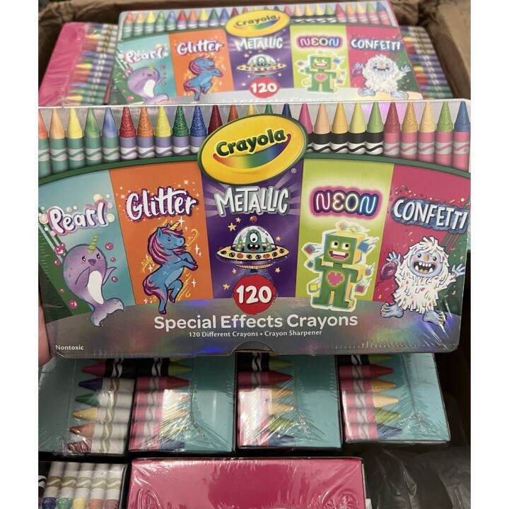 Crayola Special Effects Crayon Set Lazada PH