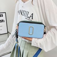 Messenger bag simple retro fashion camera bag trend niche design letter handbag 〖WYUE〗