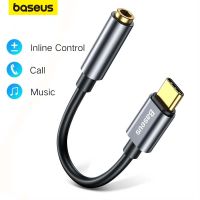 Baseus Type C to 3.5mm Earphone Jack AUX USB C Cable Headphones Adapter 3.5 Jack Audio cable For Huawei P20 Xiaomi Mi 10