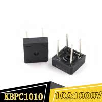 KBPC1010 Single-Phase วงจรเรียงกระแสเต็มคลื่นแบบบริดจ์สะพานไฟกระแสตรงซิลิคอนสแควร์สะพาน Stack รอบเท้า10A1000V 1010