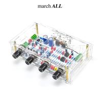 MarchAll PR-4558G ชุดสำเร็จ พร้อมแท่นอะคริลิคใส PR-741 Pre-Amp ปรี-แอมป์ ปรับทุ้ม-แหลม ซ้ายขวา อิสระ สเตอริโอ โทน คอนโทรล BASS TREBLE BALANCE เป็นภาคต้นทุก Player T