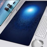 XXL 300x800mm 400x900mm Digital Binary Animation Mouse Pad Custom Game Large Locking Edge Speed Rubber Computer Desk Table Mat