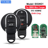 YOUBBA 34BTN สมาร์ทกุญแจรถระยะไกล Fob 315433MHz ชิป ID49สำหรับ BMW Mini Cooper Countryman Clubman F-Series F55 F56 2015-2018