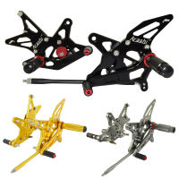 Motorbike For Kawasaki Ninja ZX-6R ZX6R ZX-636 ZX636 2009-2023 Adjustable Rider Rear Sets Rearset Footrest Foot Rest Pegs