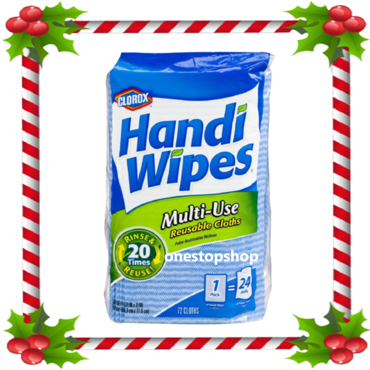 Clorox Handi Wipes MultiUse Reusable Cloths 72s Lazada PH