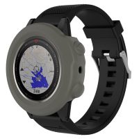 Watch Cases 53mm Soft Silicone Protective Frame Cover Anti-Drop Shockproof Watch Protective Shell For Garmin Fenix 5X/5X Plus