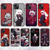 Helltaker Game  Phone Case For iPhone 11 12 Mini 13 14 Pro XS Max X 8 7 6s Plus 5 SE XR Shell Phone Cases