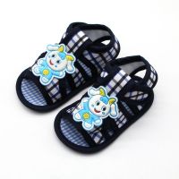 ●✳۩ Oyamerbaby 0-18Months Baby Boy Girl Cartoon Animal Print Soft Sole Outdoor Sandals First Walker Shoes