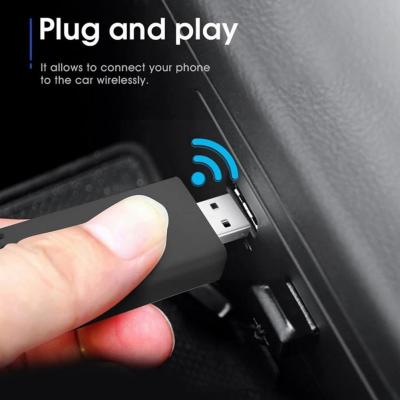 สายเป็นไร้สายสำหรับ Carplay Adapter สำหรับ Wireless สำหรับ Carplay Dongle USB Adapter Plug And Play F9X0ที่รองรับบลูทูธ