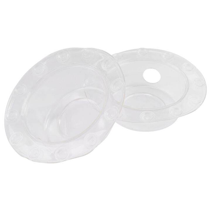 2 Pack Bathtub Overflow Drain Cover Suction Cup Seal Bathtub Stopper for Deeper Bath for