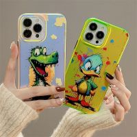 เคสศัพท์ภาพวาดสีน้ำมัน for 14promax 13 12 11 เคสศัพท์ การ์ตูน เคสศัพท์ เคสศัพท์มือถือเรืองแสงสีสันสดใส