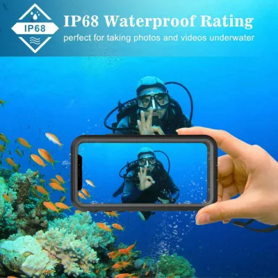 IP68 Water Proof Underwater Phone Case For 12 Pro Max 11 12 Mini XR XS Swimming diving Waterproof Cover Coque Funda Capa