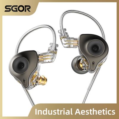 SGOR Adonis 1DD + เทคโนโลยีไฮบริด1BA หูฟังในหูหูฟังไฮไฟซูเปอร์เบสเสียงคุณภาพสูงหูฟังเพลง