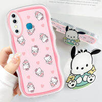 Case4you สำหรับ Infinix Hot 8 Hot 8 Pro แถมฟรีนิ่มแฟชั่นซองโทรศัพท์ Kity Cat Pochacco Cinnamoroll การ์ตูนป้องกันกล้องคลุมทั้งหมดเคสโทรศัพท์มือถือ