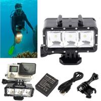 CH ไฟฉาย YOYCOCAM LED ไฟฉายดำน้ำ Waterproof Video Light GOPRO ไฟฉายแรงสูง ไฟสปอร์ตไลท์