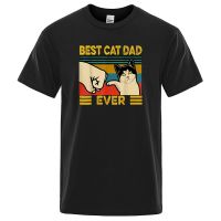 Cat Fisting With People Print Men T-shirts Cartoon Vintage Clothing Breathable Fashion Male T Shirts Oversize O-neck Tshirt XS-6XL