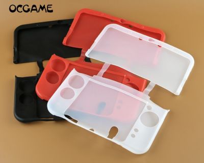 【Flash sale】 OCGAME 5สียางซิลิโคนอ่อนนุ่มที่ครอบคลุมกรณีสำหรับ3DS XL LL 3 Dsxl/ 3DSLL คอนโซลเต็มร่างกายป้องกันผิว
