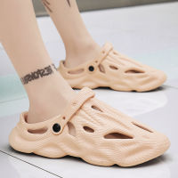 Foam Runner Sandal Men รองเท้าแตะชายหาดกลางแจ้งรองเท้าหลุม Croc Sandal Lelaki รองเท้าแตะกีฬา Yeezy∮ Foam Runner