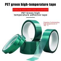 Green High-temperature Tape Laminated Glass Electrical Resistant Tape Paint Spray Masking Tape Heat Green B9E6 Adhesives  Tape