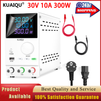 KUAQU ตัวเข้ารหัส USB 30V 10A 300W 4หลักพร้อมแหล่งชาร์จไฟปรับได้60V 5A PCB แหล่งจ่ายไฟ LED 5V 2A USB-C