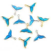 【YF】❅☾  10pcs Enamel Tail Alloy Charms Pendant Earrings Necklace Jewelry Findings 18x20MM