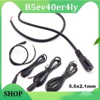 B5ev40er4ly Shop 5.5x2.1mm 12V 5A DC Female Plug Power Supply  Cable DIY Extension 20 AWG Jack Cord DC Connector For LED Light CCTV