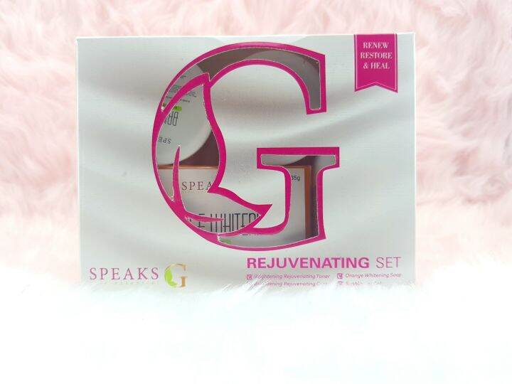 Speaks G Skin Essentials Rejuvenating Set Lazada PH
