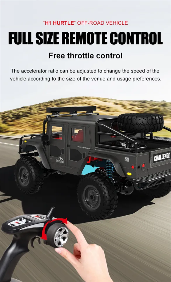 JJRC Q121 H1 HURTLE 1/12 2.4G 4WD Crawler RC Car Vehicle Models