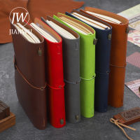 JIANWU 19.8*12cm 76 Sheets Retro Notebook PU Leather Multifunction Travel TN Journal Notepad Bandage School Supplies Stationery