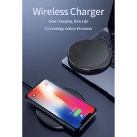 KUULAA Qi Wireless Charger For 11 Pro 8 X XR XS Max 10W Fast Wireless Charging for Samsung S20 S10 S9 S8 USB Charger Pad