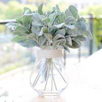 【cw】 Artificial Silkear plant branch flores fall leaves homedecor wedding decoration Flowers diy arrangment wreath