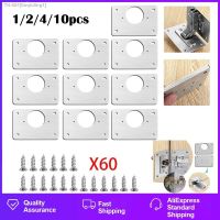 ♤✓♤ 1/2/4/10PCS Furniture Hinge Repair Plate Stainless Steel Hinge Fixing Plate Cabinet Cupboard Door Mount Repair Kit Hardware