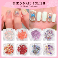 KIKO NAIL POLISH ดอกไม้แห้งตกแต่งเล็บ ตกแต่งเล็บ ดอกไม้ตกแต่งเล็บ ดอกไม้   EA