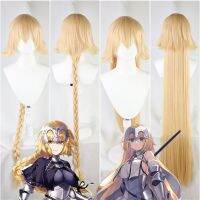 Anime Jeanne Darc Joan Of Arc FGO Ruler Blonde Braids Long Fate Apocrypha Cosplay Wig Synthetic Hair Fate Grand Order Role Play